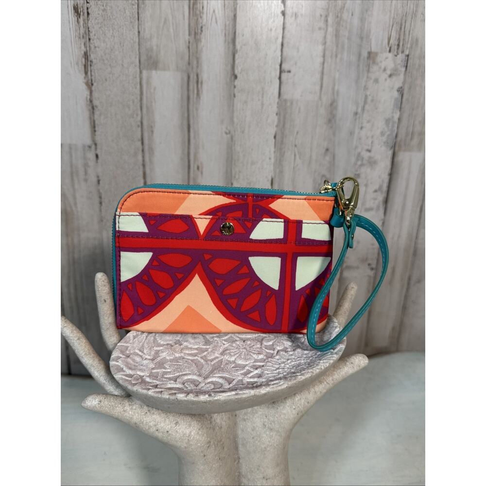 Fossil NWT Raspberry Keyper Wallet Wristlet - Picture 2 of 8